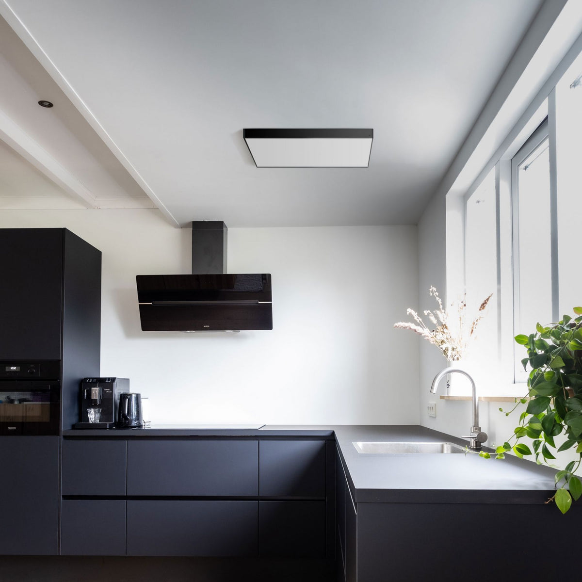 VIDEX VL-PFS-B LED panel surface-mount frame — official image 4