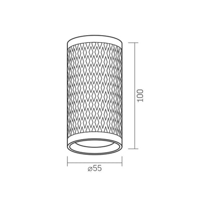 VIDEX Talen GU10 ceiling spotlight