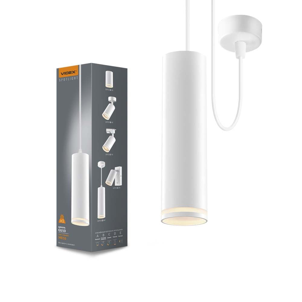 VIDEX Tatum GU10 pendant spotlight