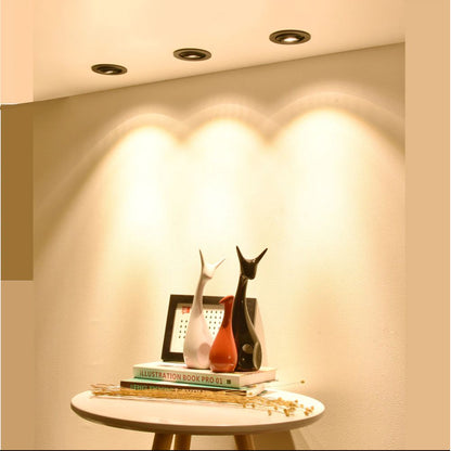 VIDEX VL-SPF08R-B Recessed GU10 Spotlight Frame - Black - official product image 3