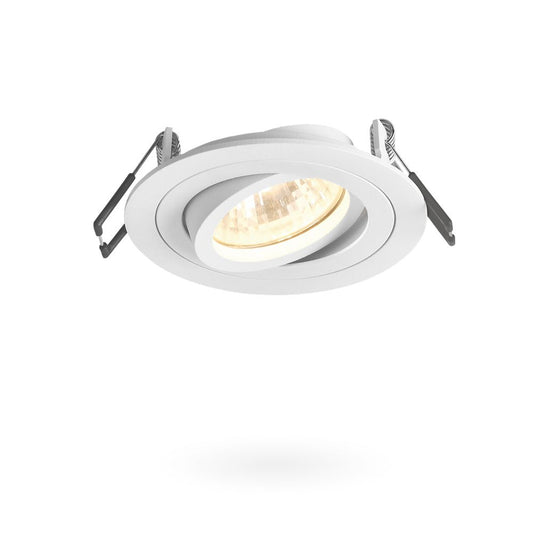 VIDEX VL-SPF08R-W Recessed GU10 Spotlight Frame - White - official product image 1
