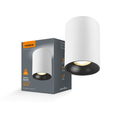 Ceiling Spotlight VIDEX VL-SPF14A, GU10 - White