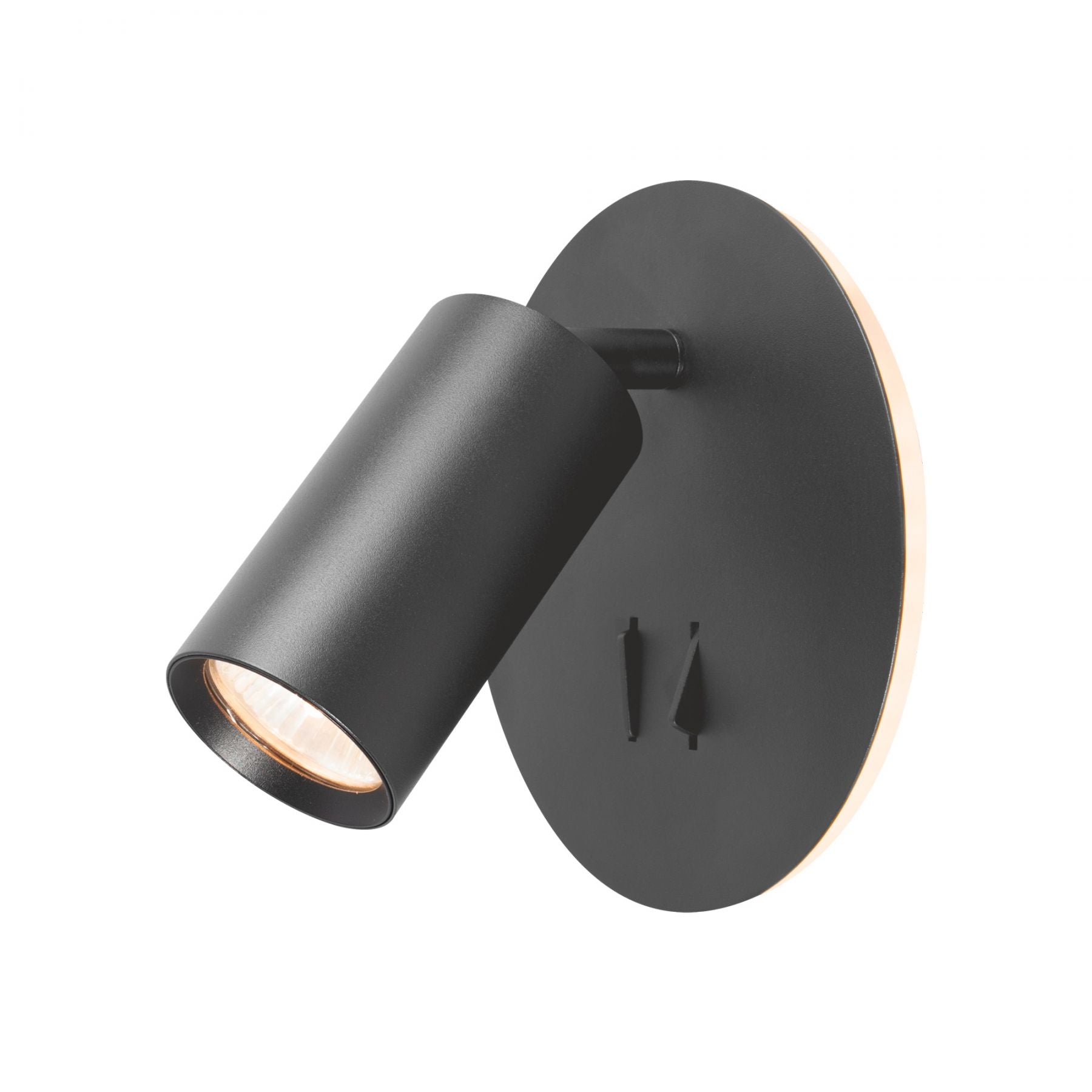 VIDEX SPF24E black wall spotlight