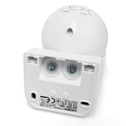 PIR motion and light sensor VIDEX VL-SPW11W 800W IP44 White Index: VL-SPW11W - image 6