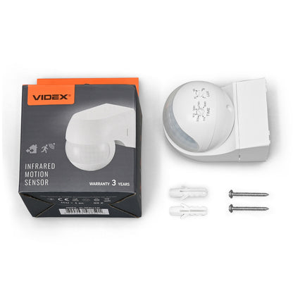 PIR motion and light sensor VIDEX VL-SPW11W 800W IP44 White Index: VL-SPW11W - image 9