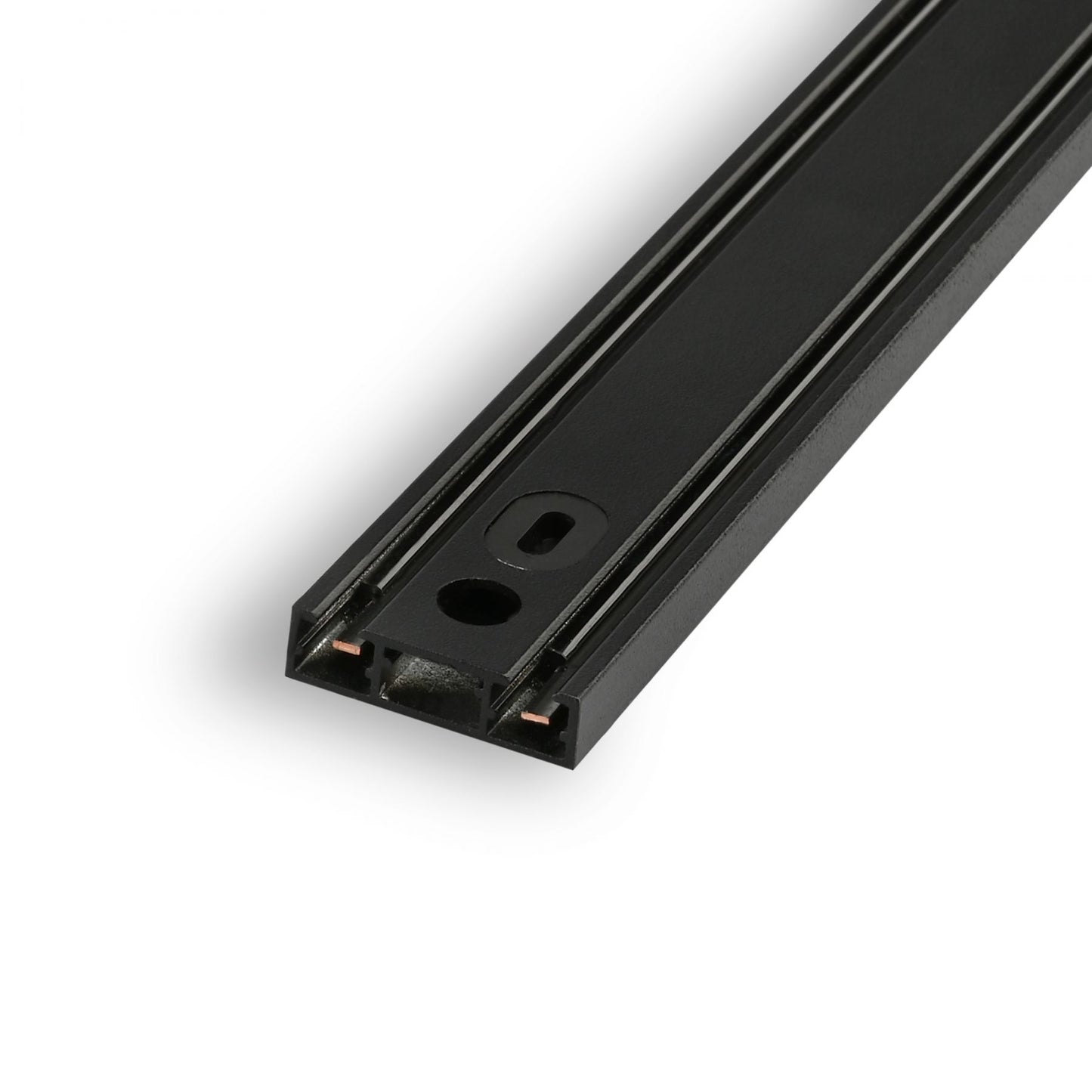 VIDEX 48V Surface-Mount Magnetic Track VL-TRMS-FTS20B, 2m, Black - image 1