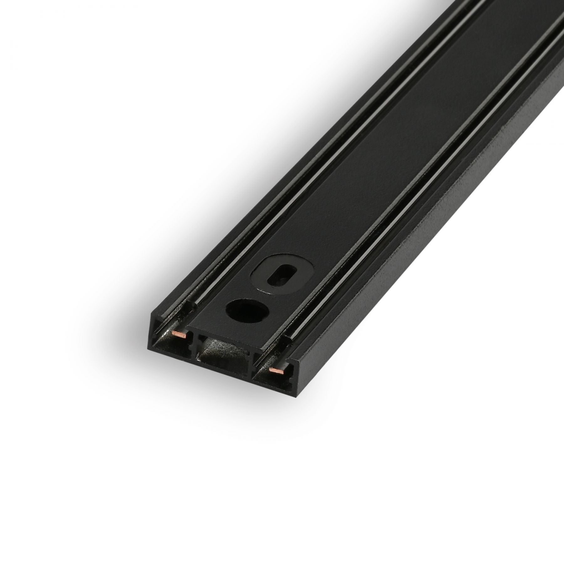 VIDEX 48V Surface-Mount Magnetic Track VL-TRMS-FTS10B, 1m, Black - image 1