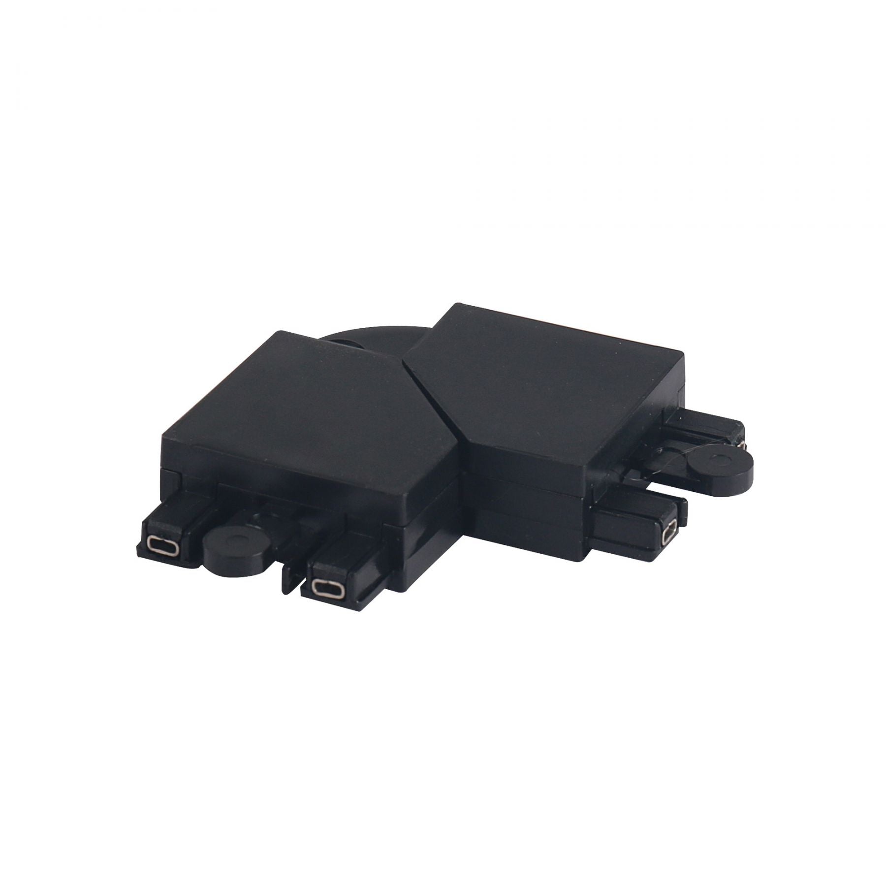 Horizontal Adjustable Connector for VIDEX Magnetic Track VL-TRMS-FC04B, Black