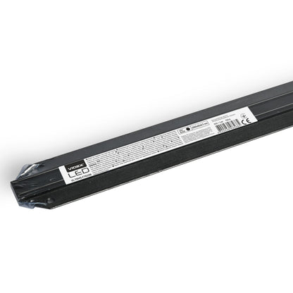 VIDEX 48V Recessed Magnetic Track VL-TRMS-FTR20B, 2m, Black - official product image 5
