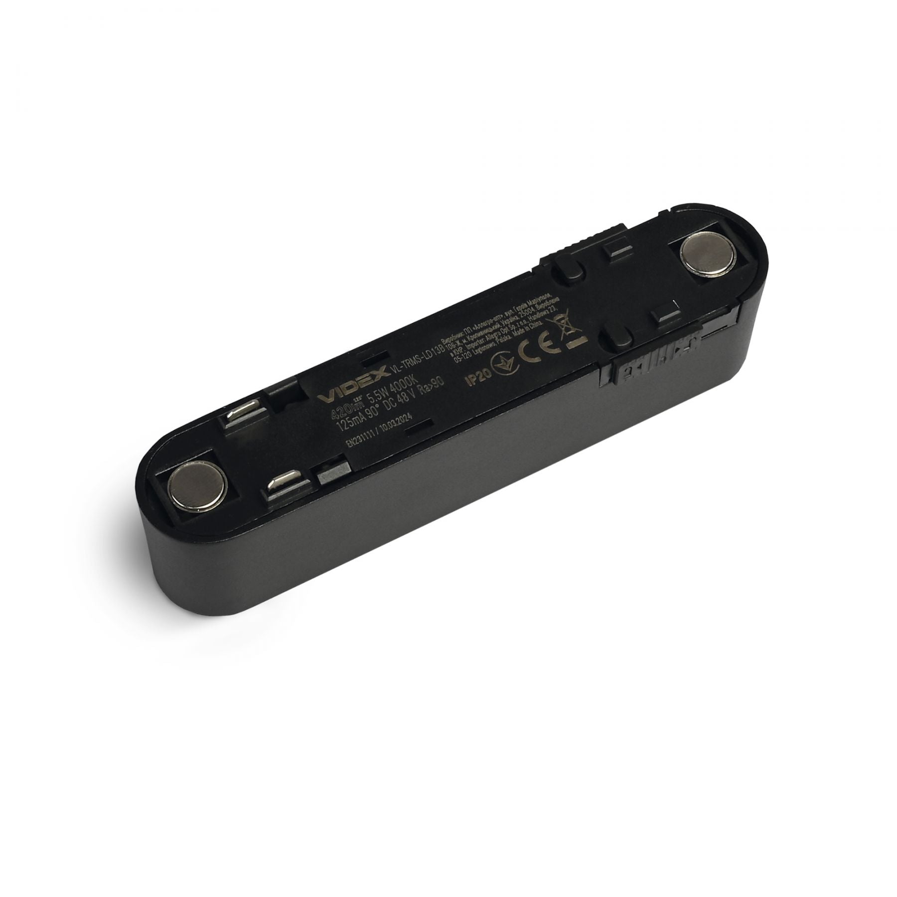VIDEX LD13B magnetic track light - official product image 5