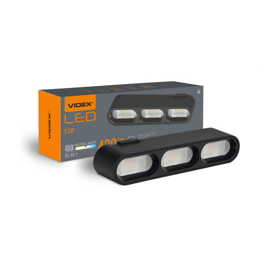 VIDEX LD13B magnetic track light - official product image 1
