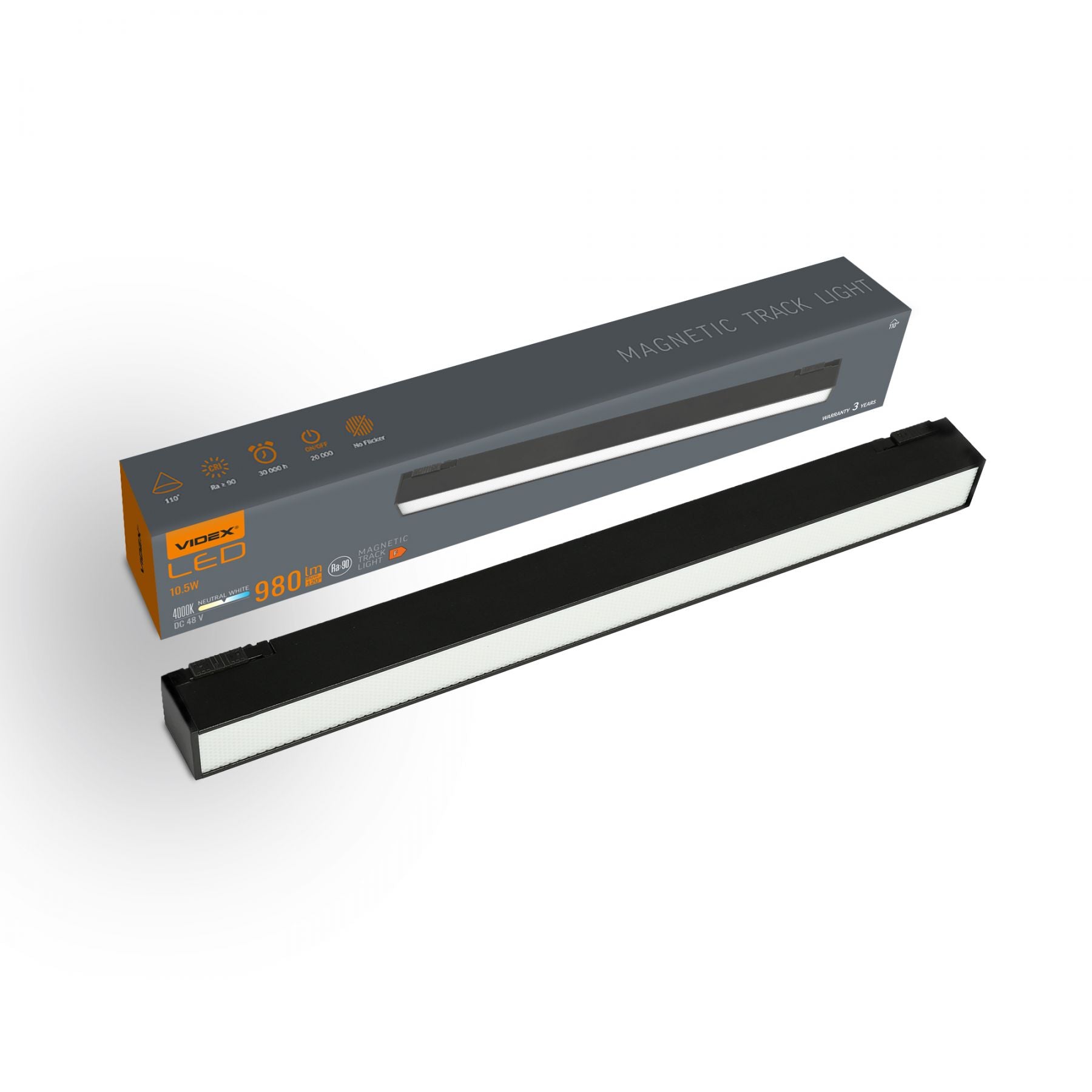 VIDEX LD430B magnetic track light - official product image 1
