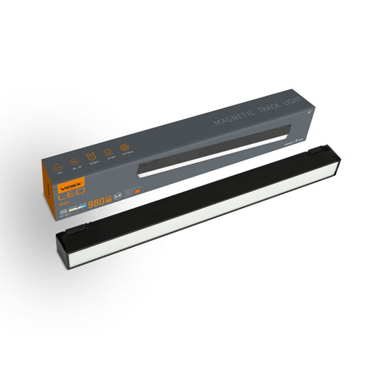 LED Light for Magnetic slim track light system VIDEX VL-TRMS-LD430B Black