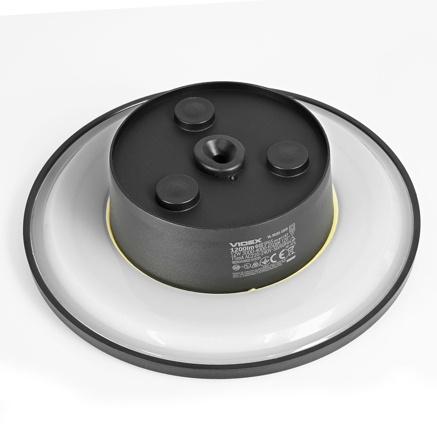 VIDEX VL-WL03 12 W black wall light