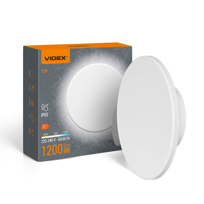 LED-seinavalgusti IP65 VIDEX 12 W 3000K-4000K-6500K 1200 lm, valge
