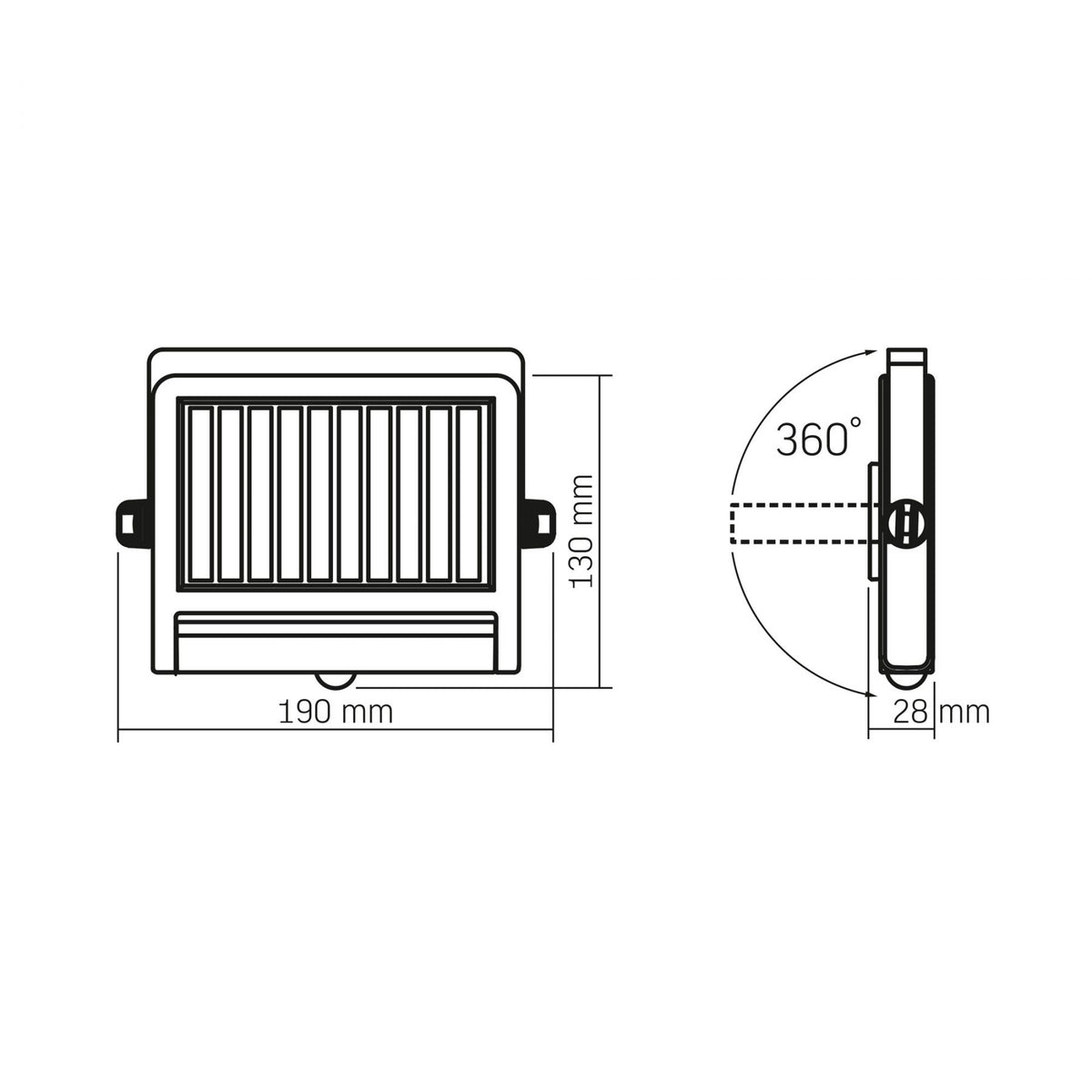 Solar Wall Light VIDEX VL-WLSO-025-S with Motion Sensor, 600 lm, 5000 K - official VIDEX image 13