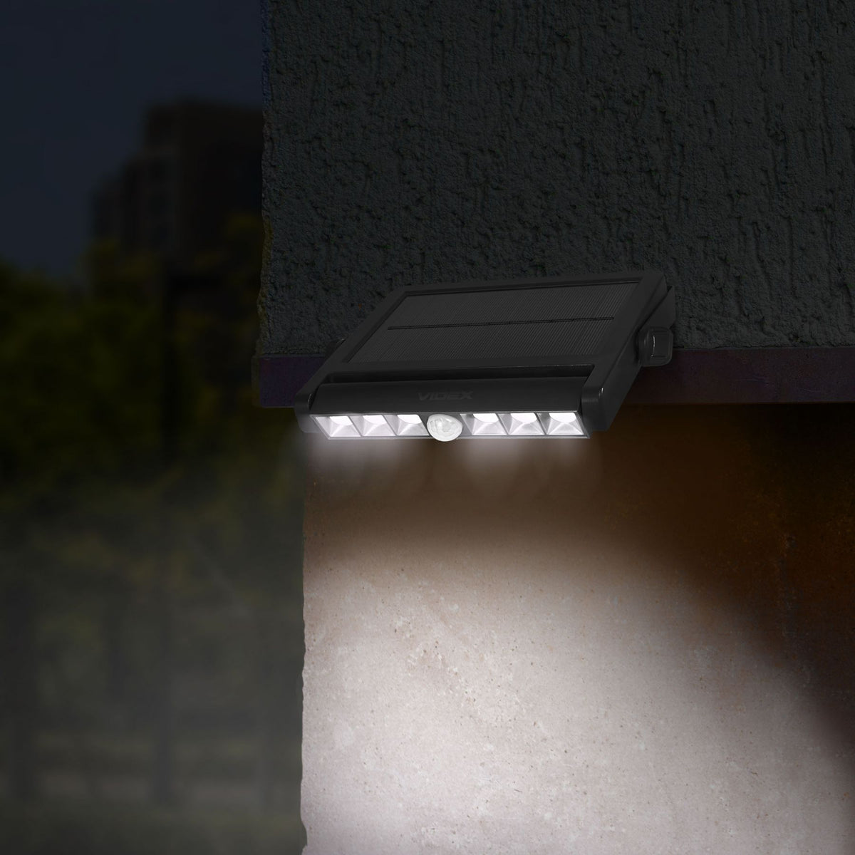 Solar Wall Light VIDEX VL-WLSO-025-S with Motion Sensor, 600 lm, 5000 K - official VIDEX image 11