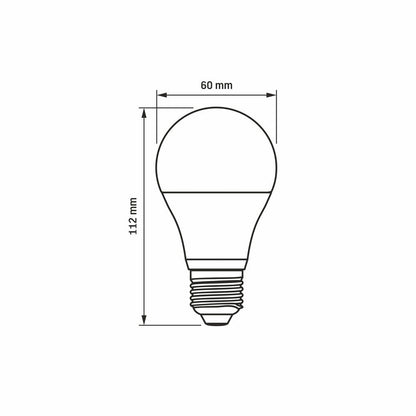 VIDEX A60 LED bulb 8 W E27, 3000 K – official product image 3