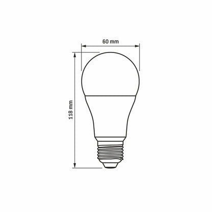VIDEX A60 LED bulb 12 W E27, 4000 K – official product image 3