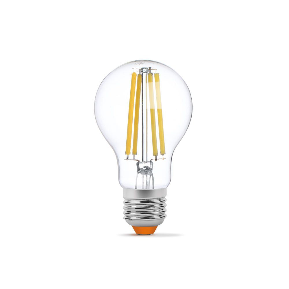 VIDEX A60 LED filament bulb 10 W E27, 4000 K – Clear glass – official product image 2