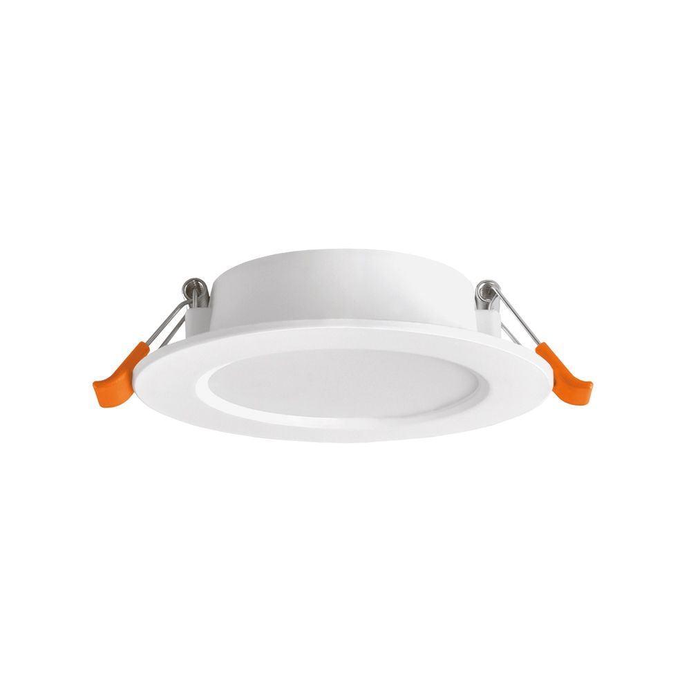 VIDEX VLE-DLBR-044 4 W Round Recessed LED Downlight, 4000 K - White - official product image 1