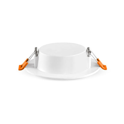 VIDEX VLE-DLBR-044 4 W Round Recessed LED Downlight, 4000 K - White - official product image 3