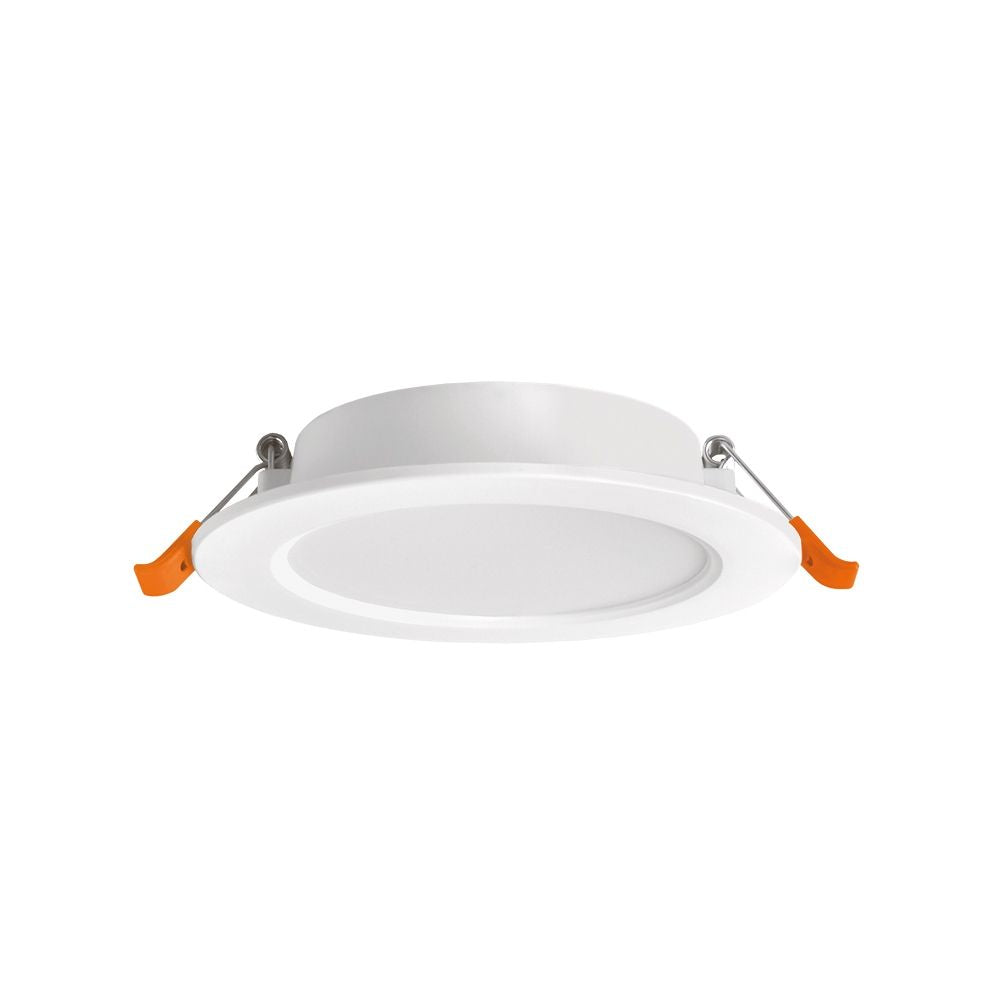 VIDEX VLE-DLBR-064 6 W Round Recessed LED Downlight, 4000 K - White - official product image 1