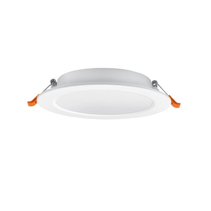 VIDEX VLE-DLBR-124 12 W Round Recessed LED Downlight, 4000 K - White - official product image 1