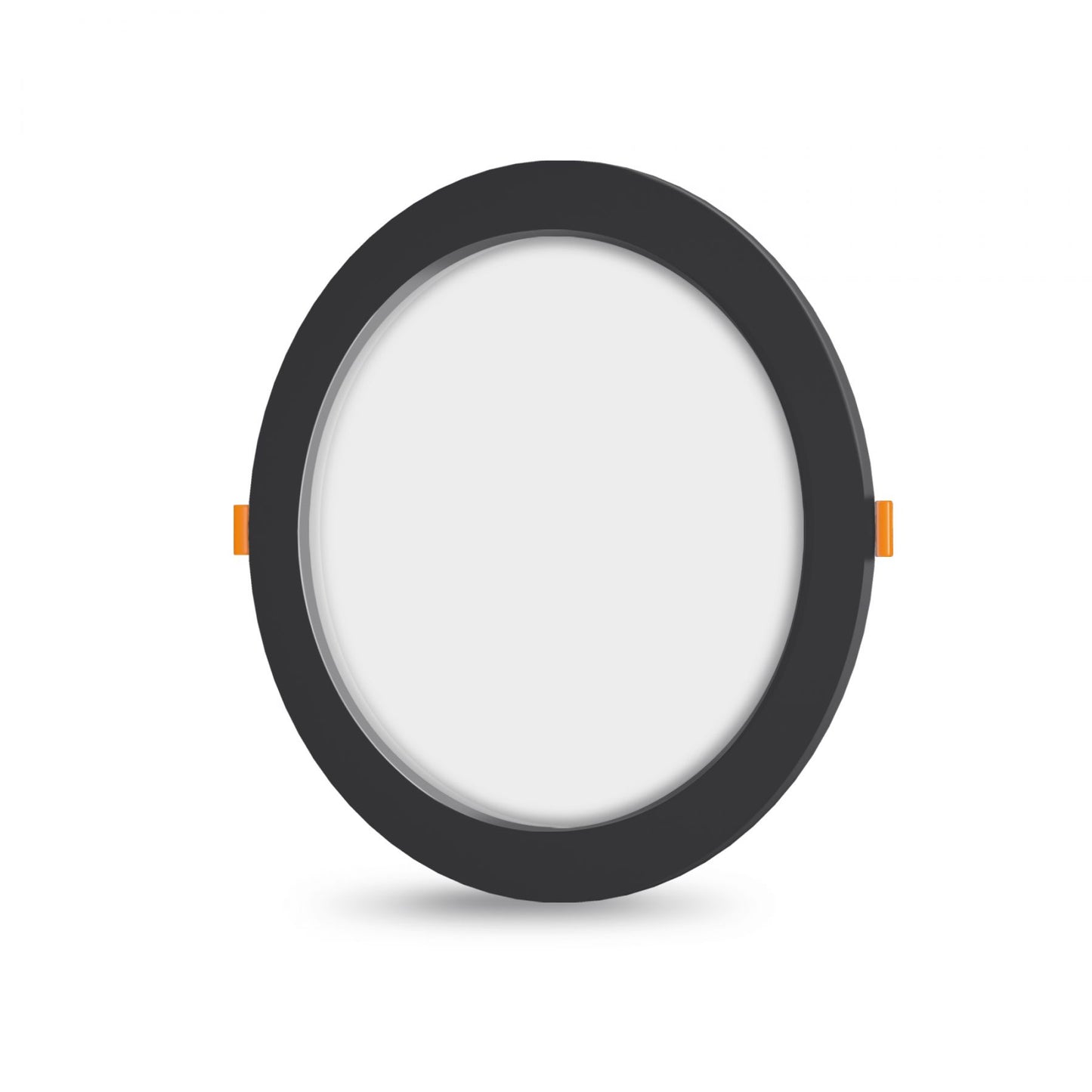 VIDEX VLE-DLBR-124B 12 W Round Recessed LED Downlight, 4000 K - Black - official product image 1