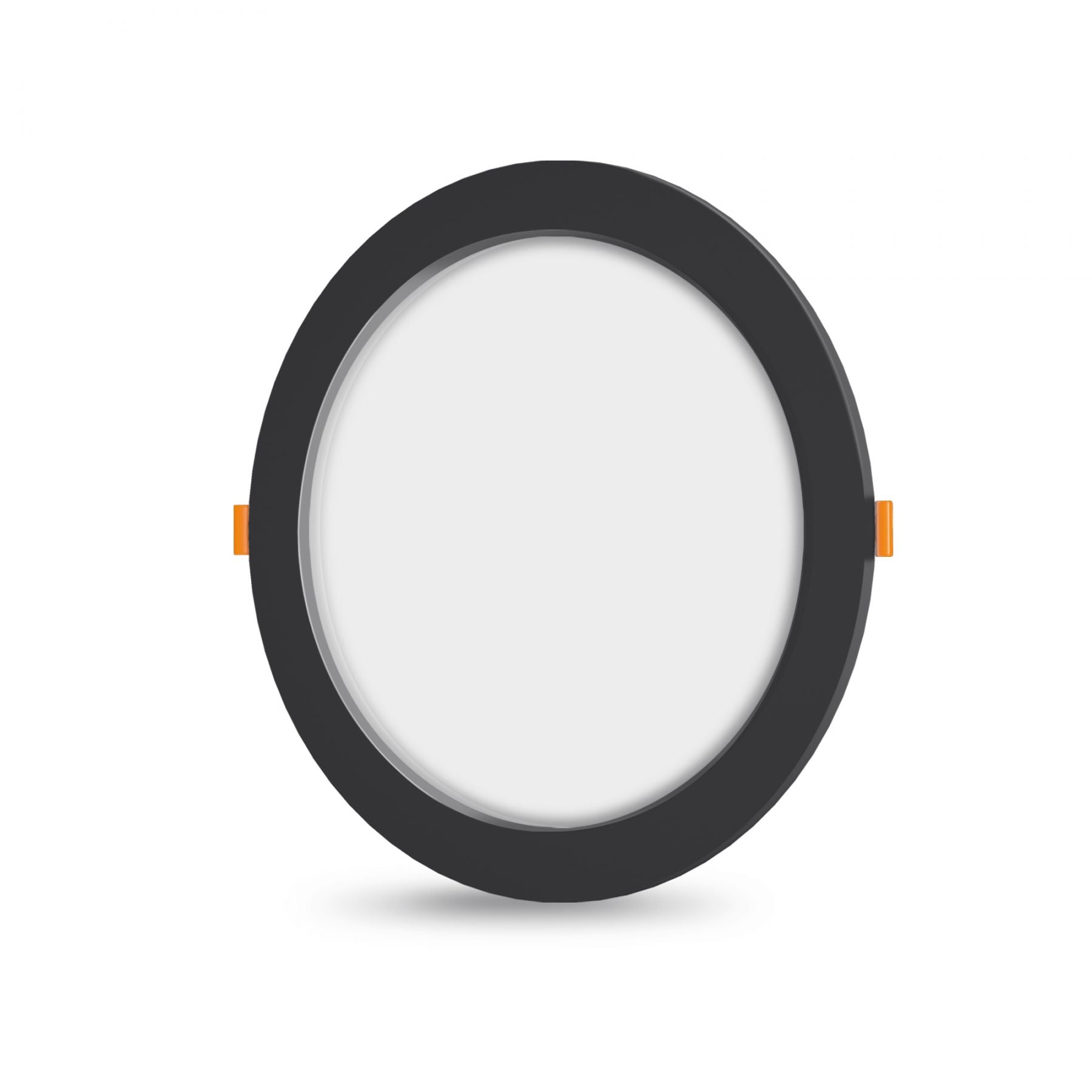 VIDEX VLE-DLBR-124B 12 W Round Recessed LED Downlight, 4000 K - Black - official product image 1