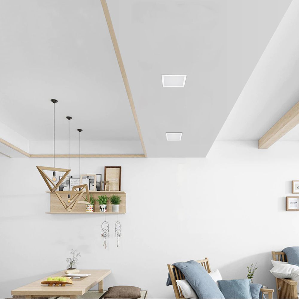 VIDEX VLE-DLBS-184 18 W Square Recessed LED Downlight, 4000 K - White - official product image 4