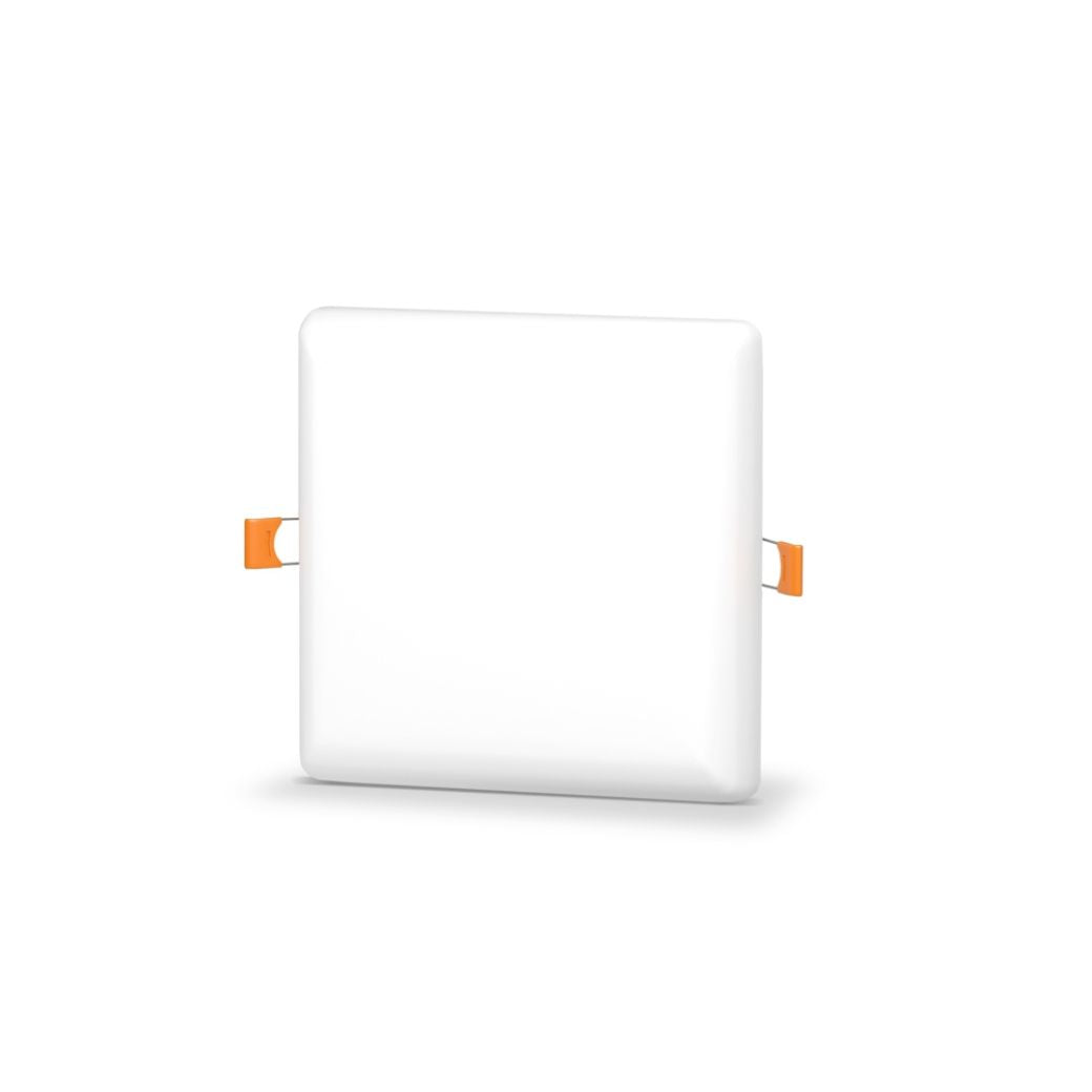 VIDEX VLE-DLFS-154 15 W Frameless Square Recessed LED Downlight, 4000 K - White - official product image 1