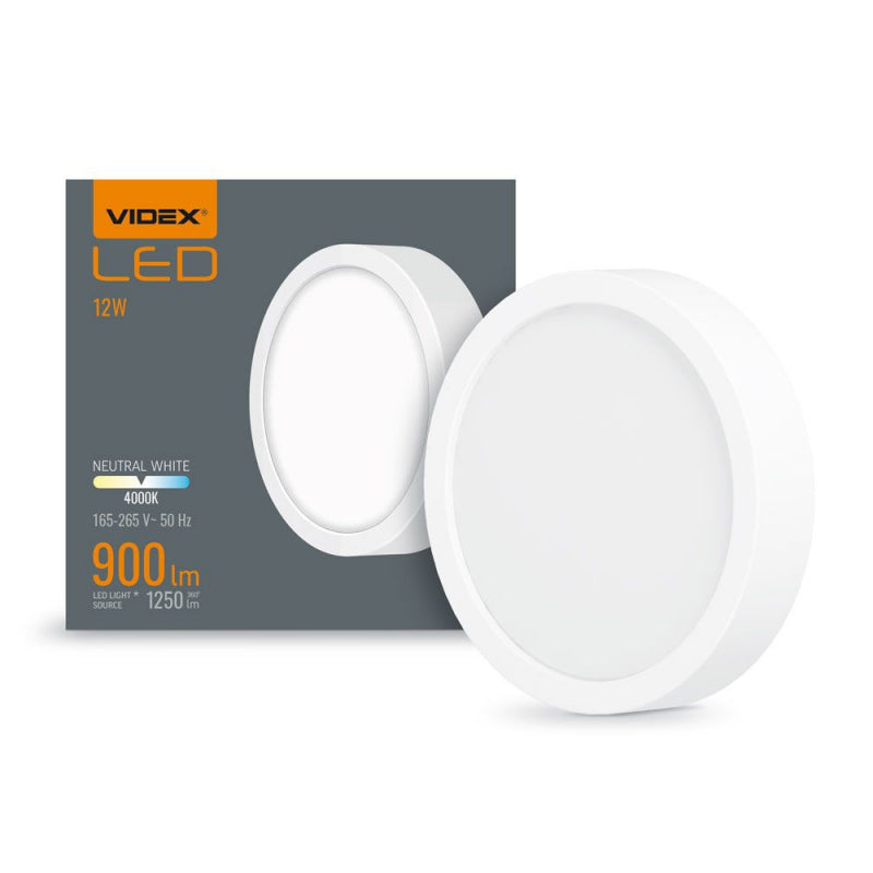 LED-pinnavalgusti VIDEX-DOWNLIGHT-LED-DLRS-12W-NW