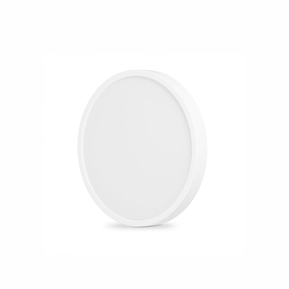 VIDEX VLE-DLRS-244 24 W Round Surface LED Downlight, 4000 K - White - official product image 1