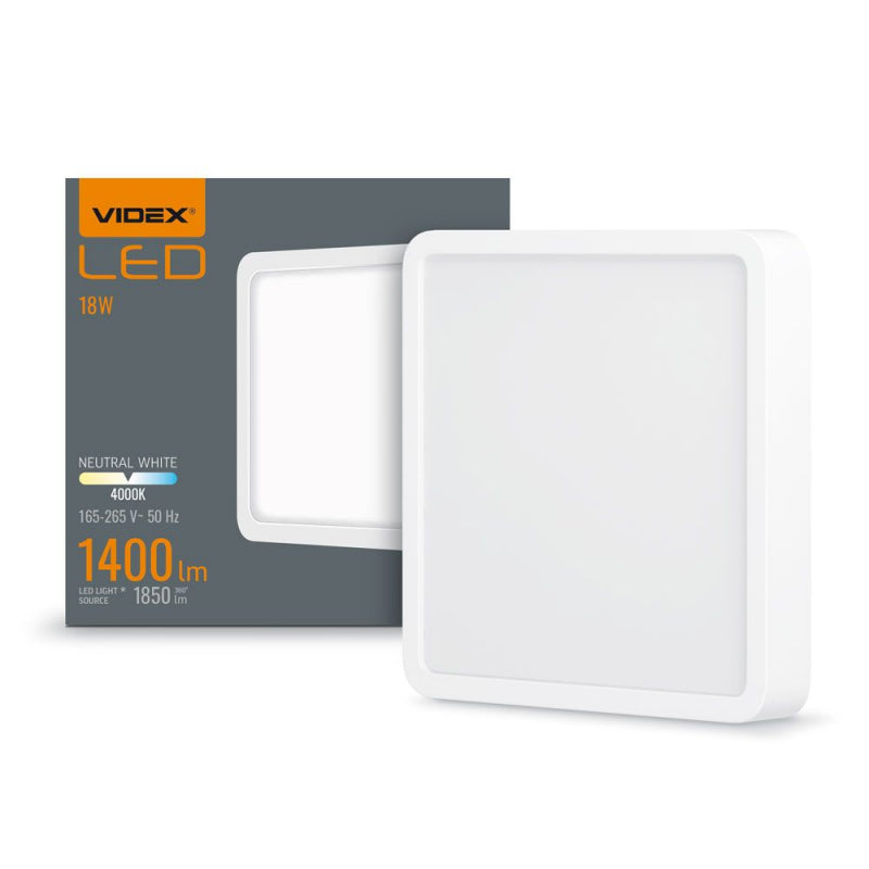 LED-pinnavalgusti VIDEX-DOWNLIGHT-LED-DLSS-18W-NW