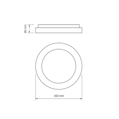 VIDEX LED Edge RC 72W black