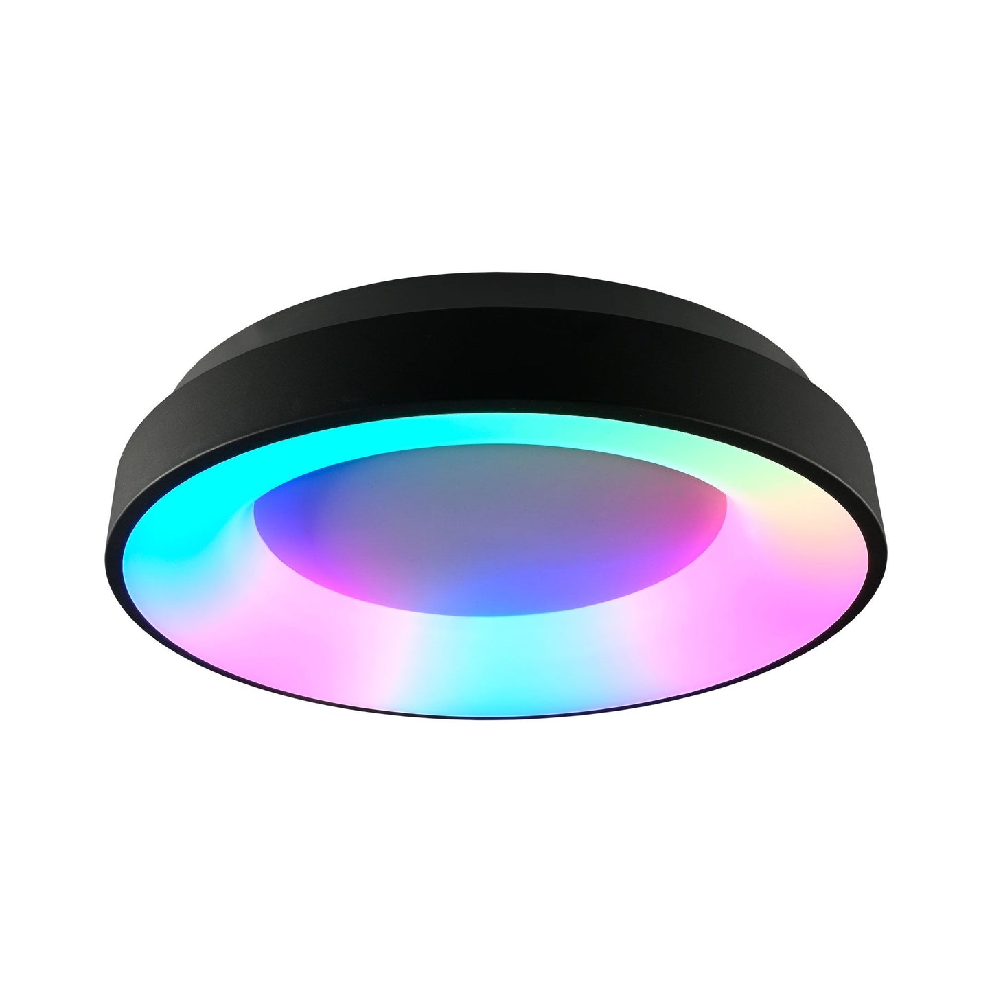 LED-rippvalgusti kaugjuhtimispuldiga VIDEX LED-Edge-RC-RGB-72W, must