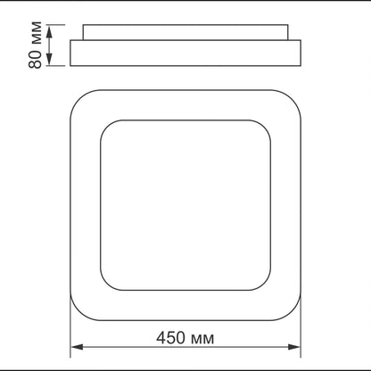 VIDEX LED Edge SC 72W black
