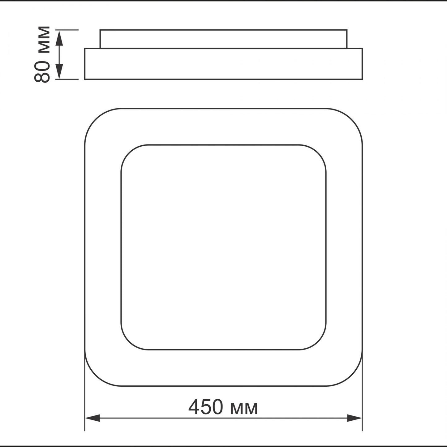 VIDEX LED Edge SC 72W white
