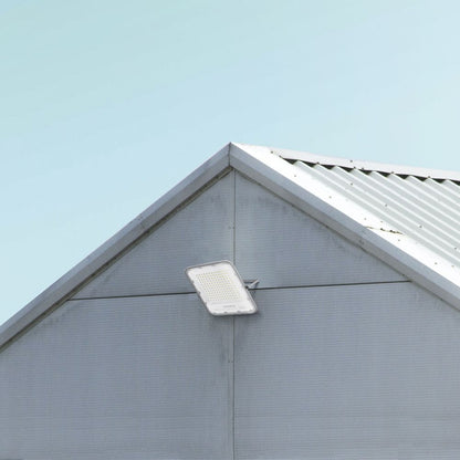 VIDEX DAVIS 100 W LED floodlight / LED-prožektor, 5000 K, gray / hall, VL-F2-1005G — view / vaade 2