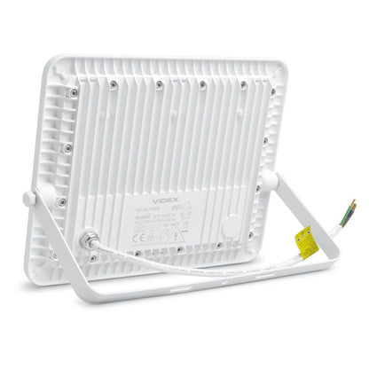 VIDEX LUCA 100 W LED floodlight / LED-prožektor, 5000 K, white / valge, VLE-F2e-1005W — view / vaade 2