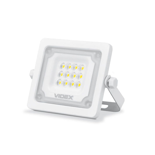 VIDEX LUCA 10 W LED floodlight / LED-prožektor, 5000 K, white / valge, VLE-F2e-105W — product view / tootevaade
