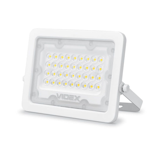 VIDEX LUCA 30 W LED floodlight / LED-prožektor, 5000 K, white / valge, VLE-F2e-305W — product view / tootevaade