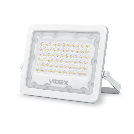 VIDEX LUCA 50 W LED floodlight / LED-prožektor, 5000 K, white / valge, VLE-F2e-505W — product view / tootevaade