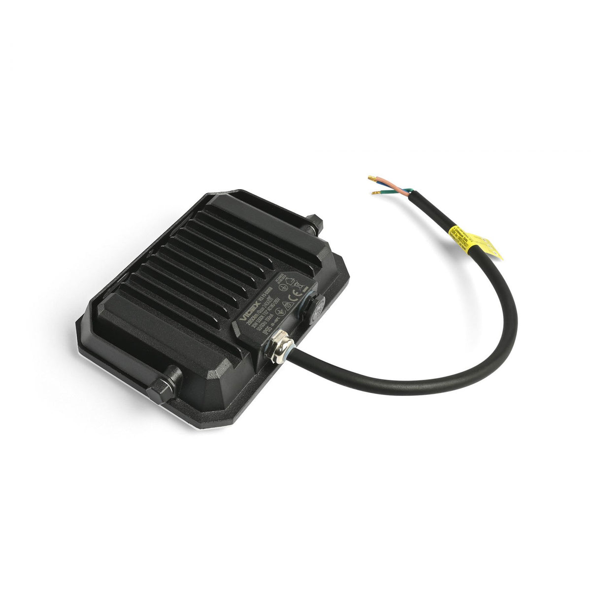 VIDEX F3 30 W LED floodlight / LED-prožektor, 5000 K, black / must, VLE-F3-0305B — view / vaade 3