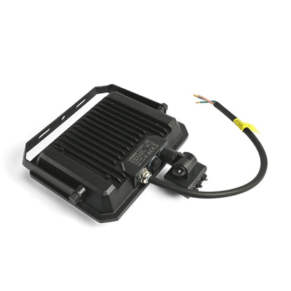 VIDEX F3 50 W LED floodlight / LED-prožektor, 5000 K, black / must, VLE-F3-0505B-S — view / vaade 3