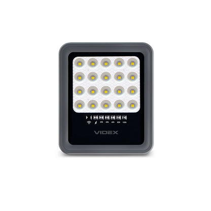 Solar Floodlight VIDEX VLE-FSO3-205, 500 lm, 5000 K - official VIDEX image 3