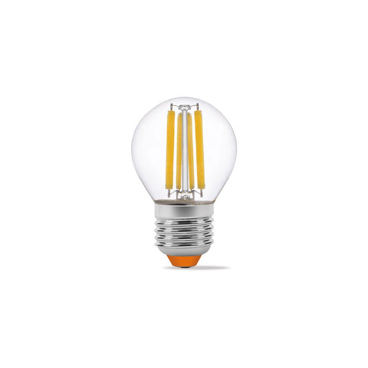 VIDEX G45 LED filament bulb 6 W E27, 3000 K – Clear glass – official product image 2
