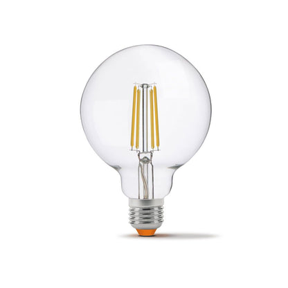 VIDEX G95 dimmable LED filament bulb 7 W E27, 4000 K – Clear glass – official product image 2