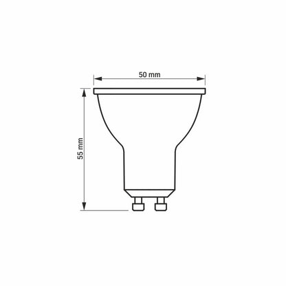VIDEX MR16 LED spotlight bulb 5 W GU10, 3000 K – official product image 3